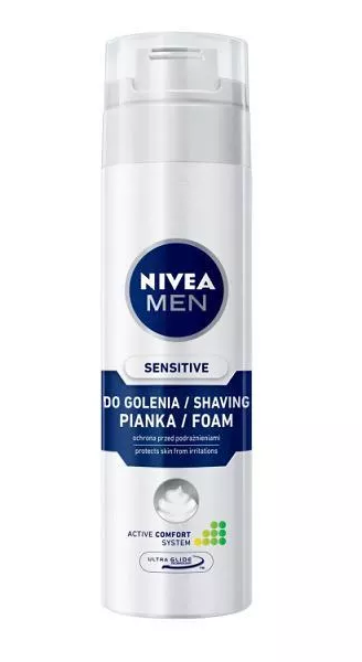 Nivea -  Nivea For Men Łagodna pianka do golenia